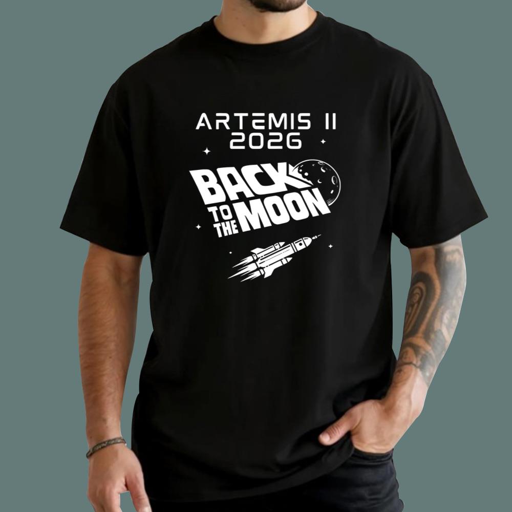 Artemis II 2026 Back To The Moon T-Shirt
