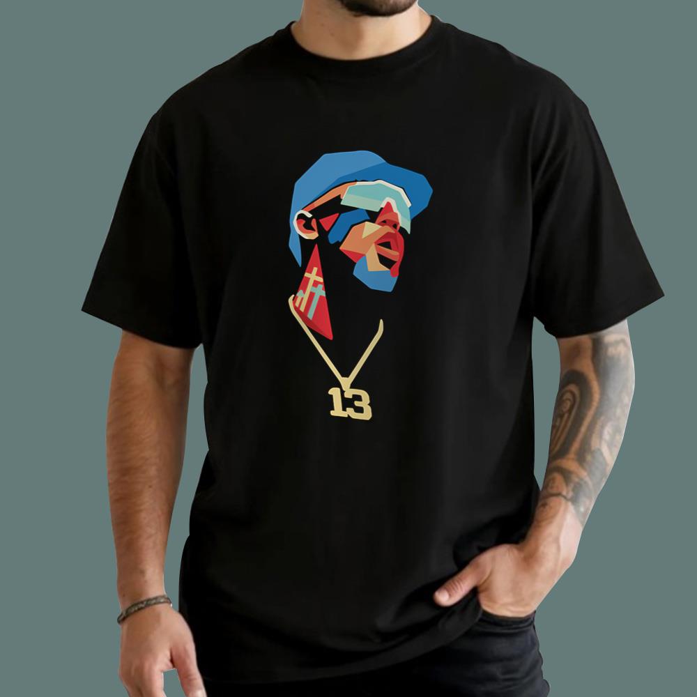 Atlanta Braves Abstract Acuna T-Shirt