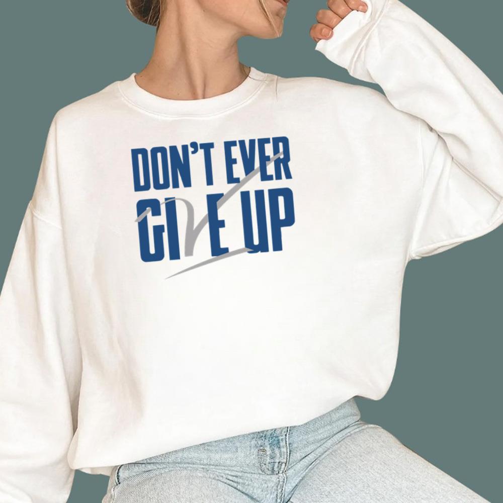 BYU Don’t Ever Give Up T-Shirt