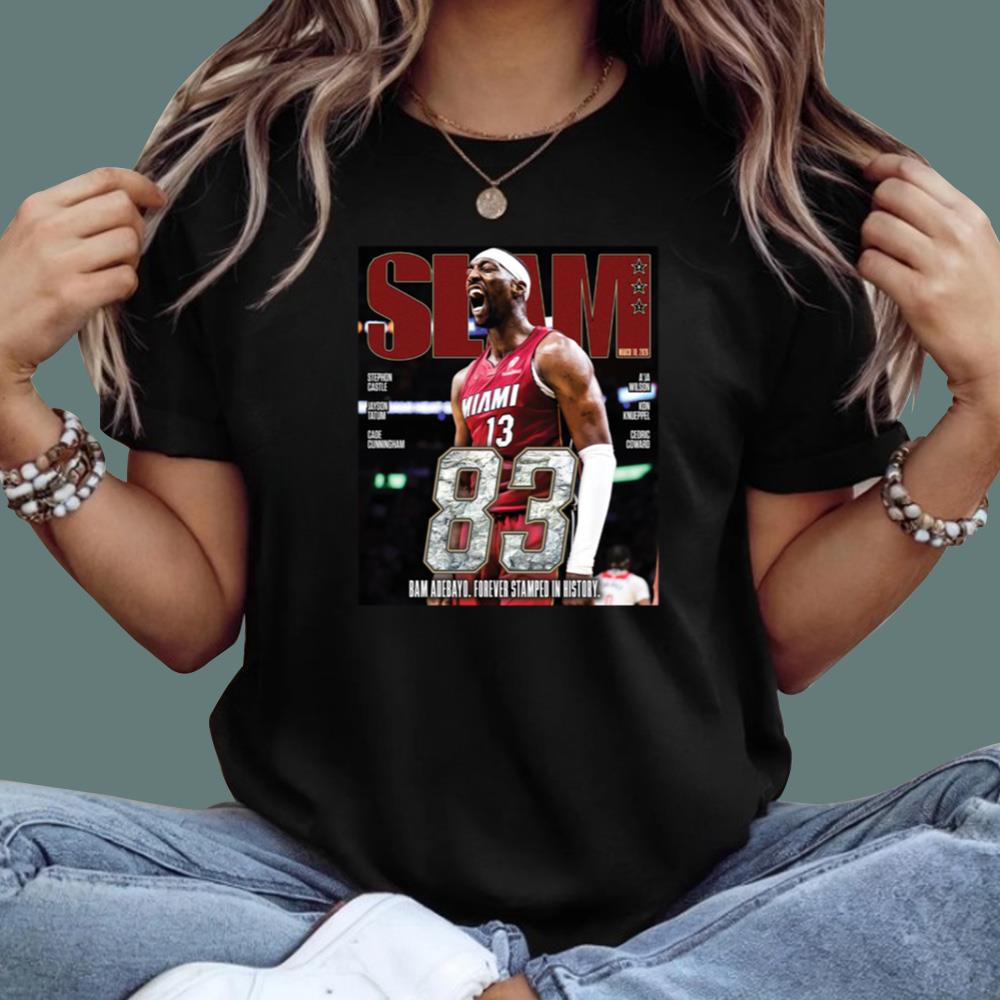 Bam Adebayo Forever Stamped In History T-Shirt