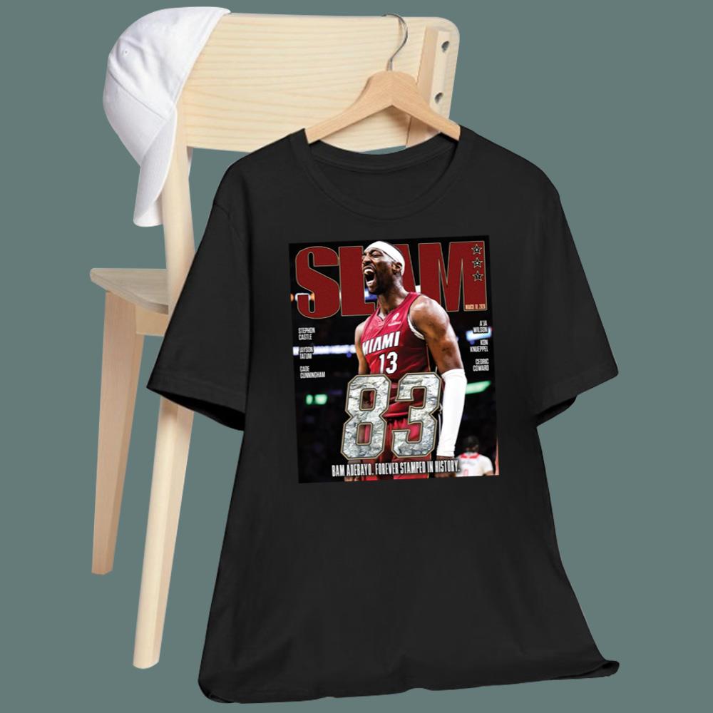 Bam Adebayo Forever Stamped In History T-Shirt
