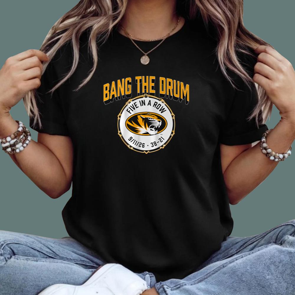 Bang The Drum Five In A Row T-Shirt