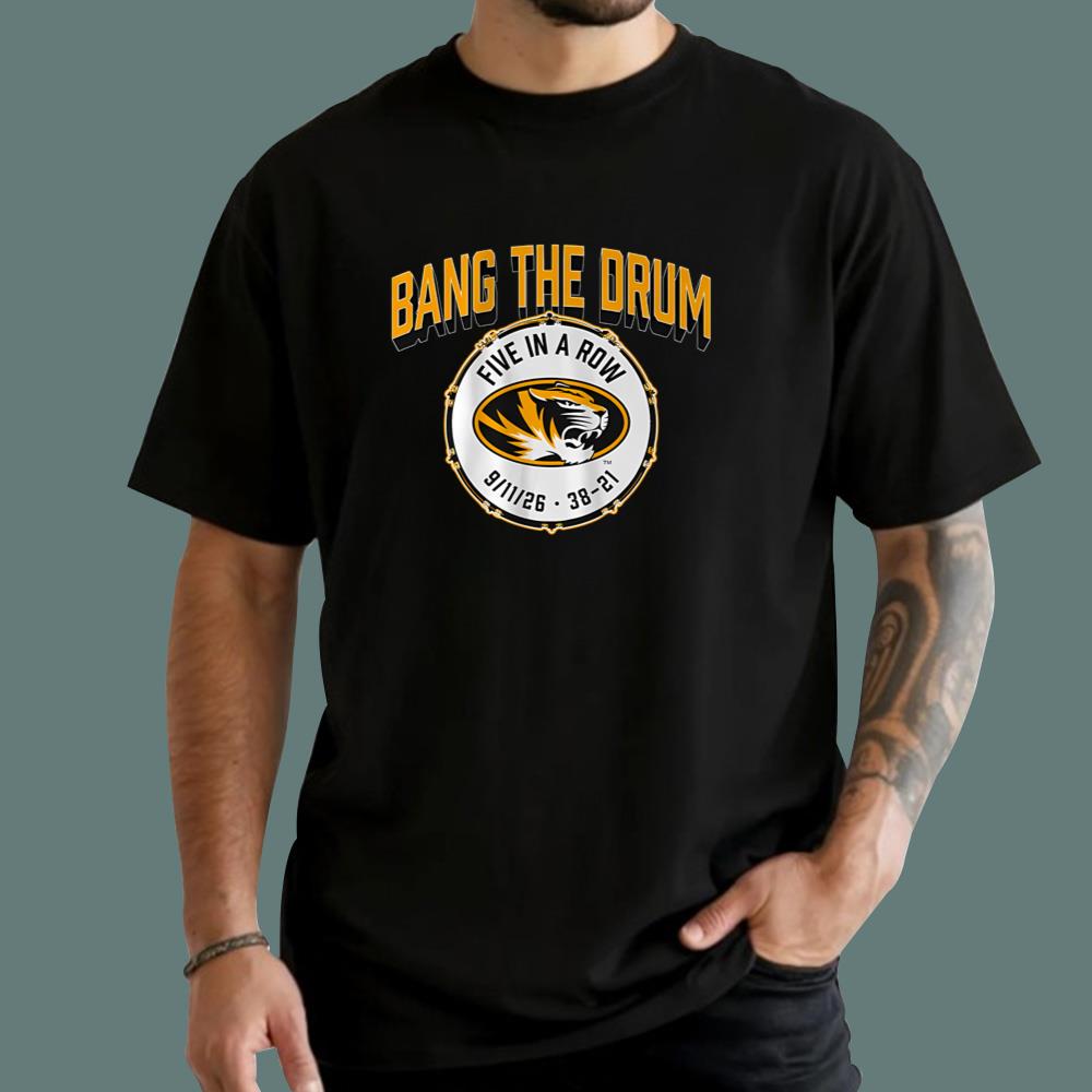 Bang The Drum Five In A Row T-Shirt