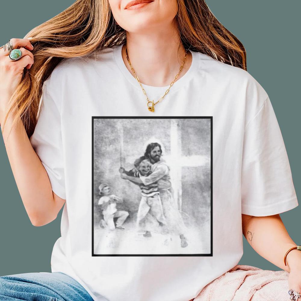Be A Power Hitter With Jesus T-Shirt