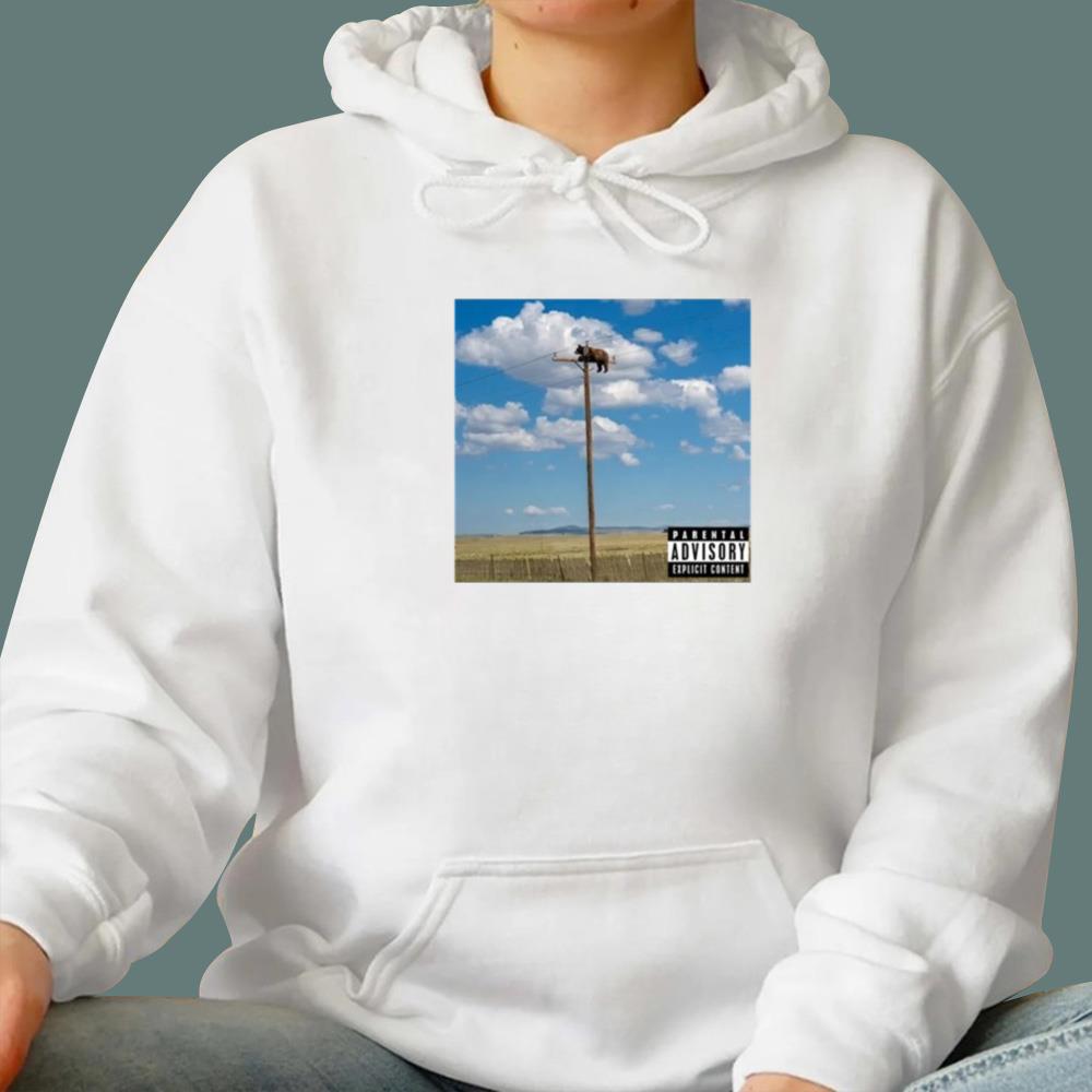 Bear On Top Of The Light Pole T-Shirt