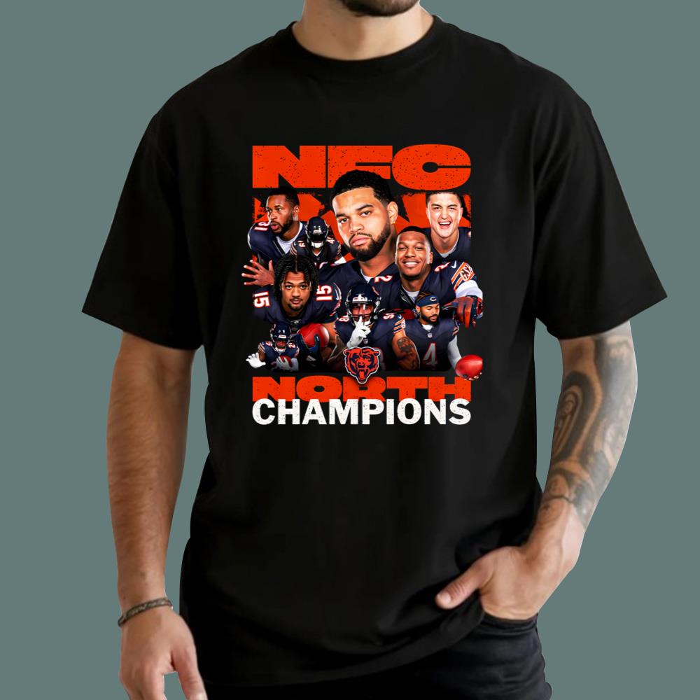 Bears Players North Champions 2025 T-Shirt