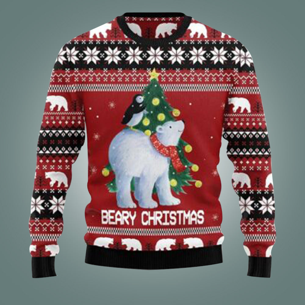Beary Christmas Ugly Sweater