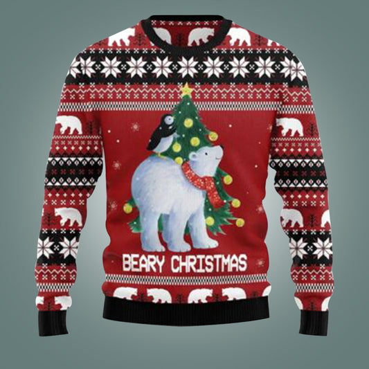 Beary Christmas Ugly Sweater