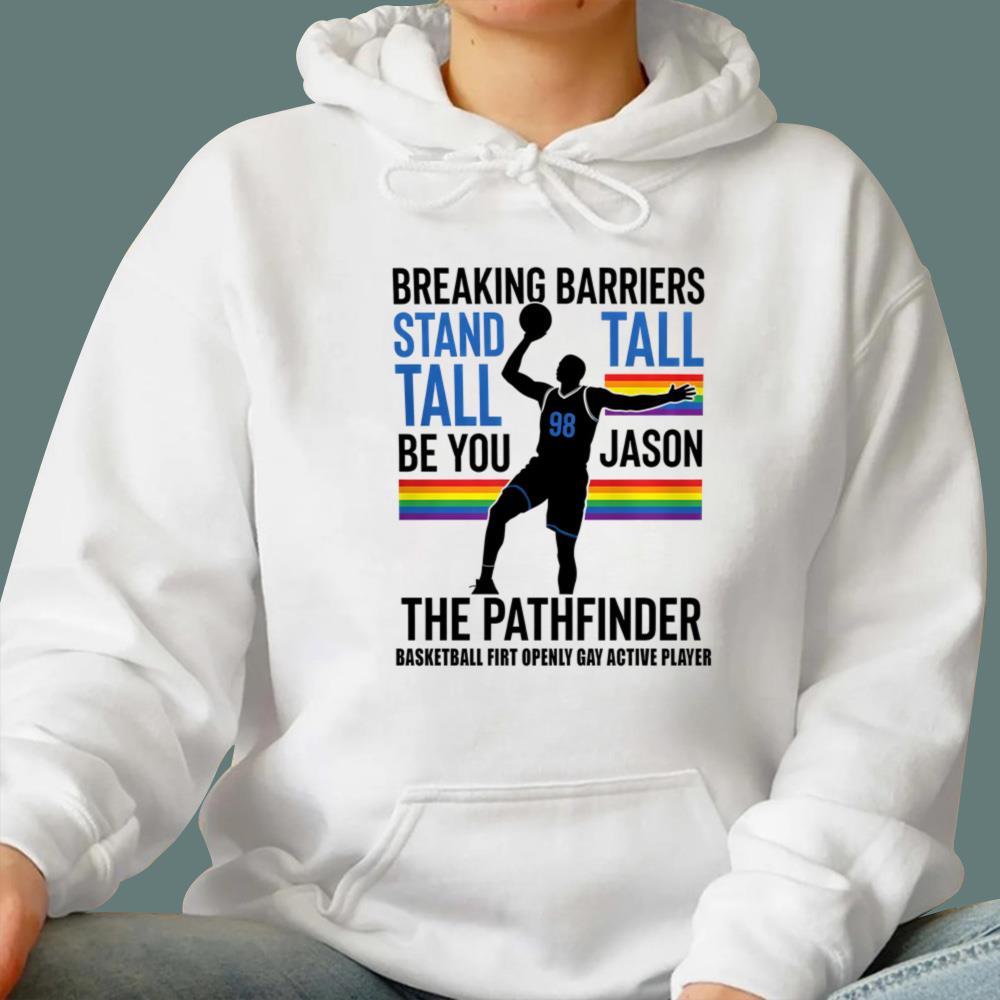 Breaking Barriers Stand Tall Be You Jason T-Shirt