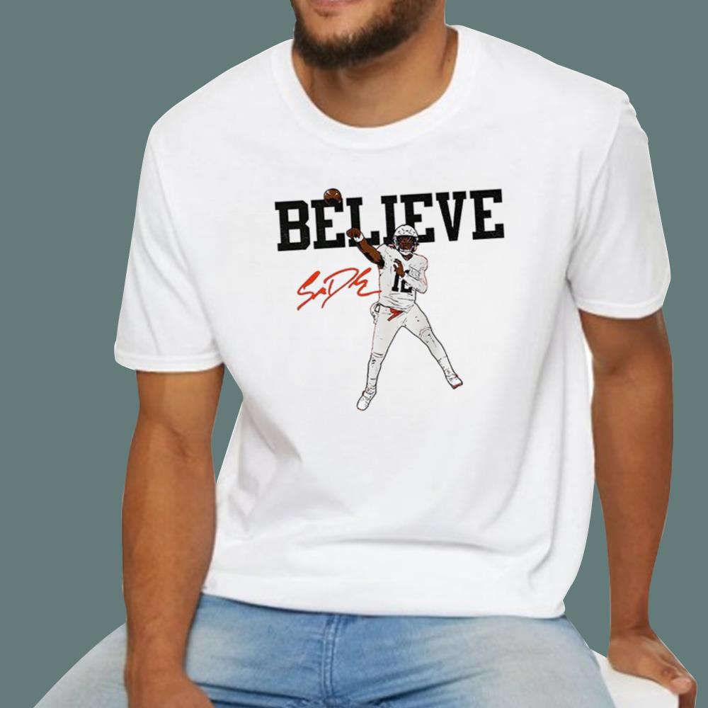Browns Shedeur Sanders Believe T-Shirt