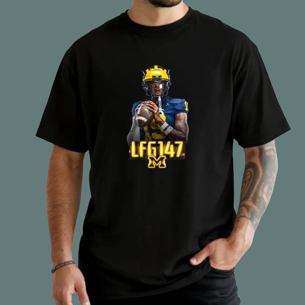 Bryce Underwood LFG147 Hail To The Victor T-Shirt
