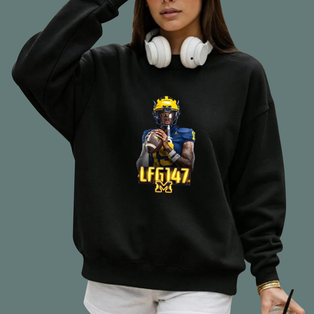 Bryce Underwood LFG147 Hail To The Victor T-Shirt