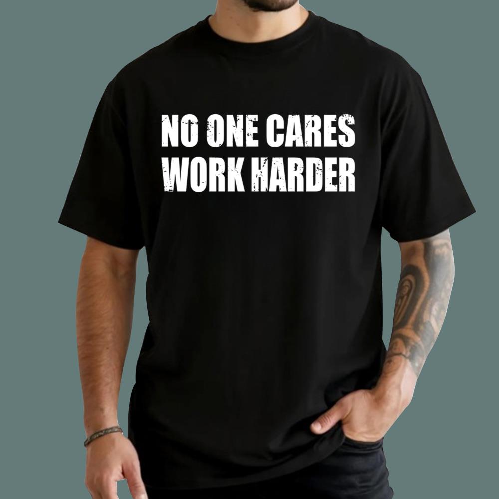 Bryson DeChambeau No One Cares Work Harder T-Shirt