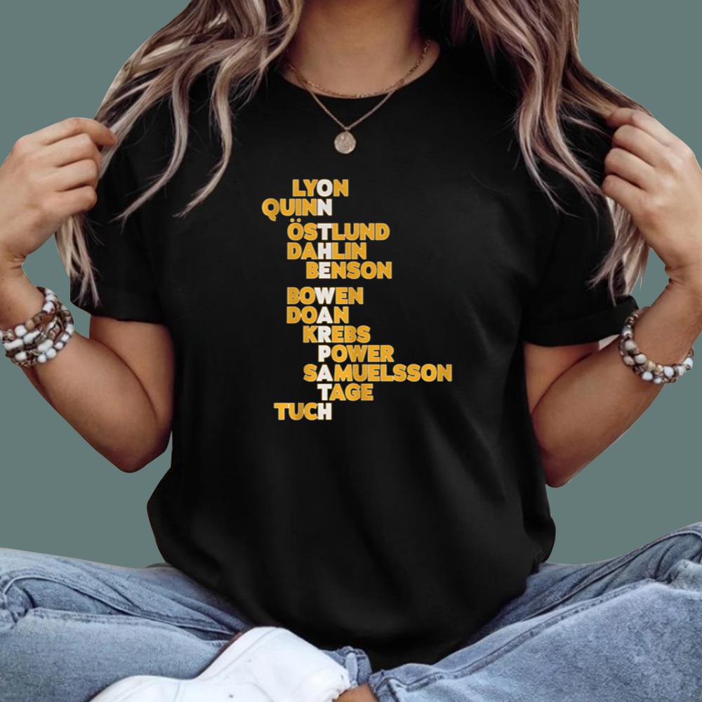 Buffalo On The Warpath Names T-Shirt