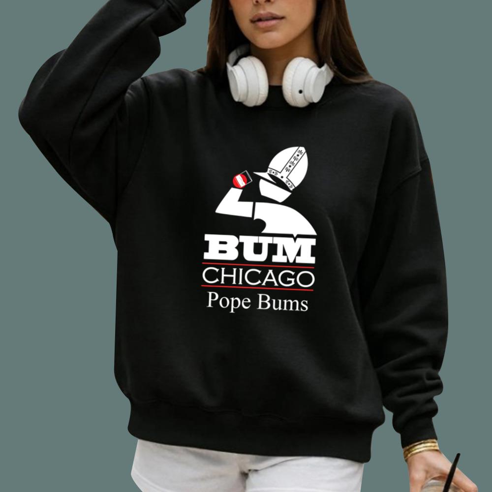 Bum Chicago Pope Bums T-Shirt