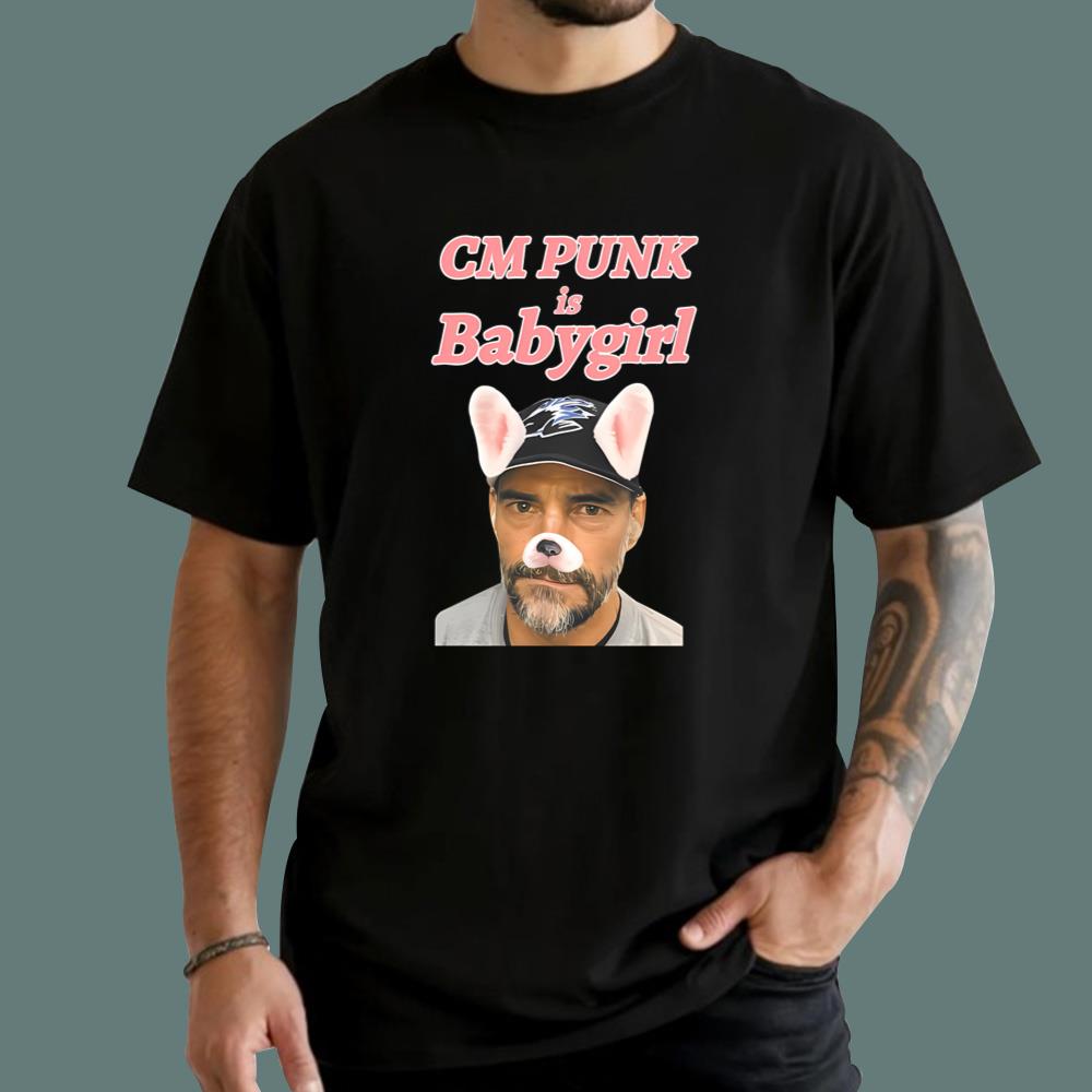 CM Punk Is Babygirl T-Shirt