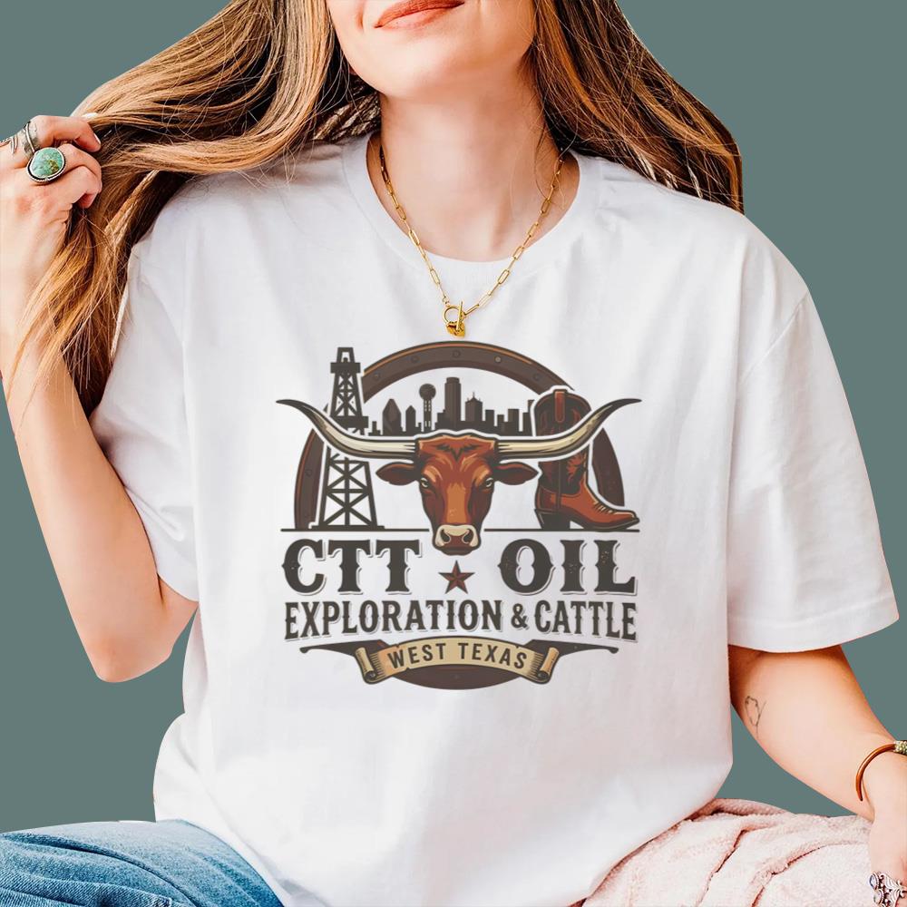 CTT Oil Exploration and Cattle T-Shirt