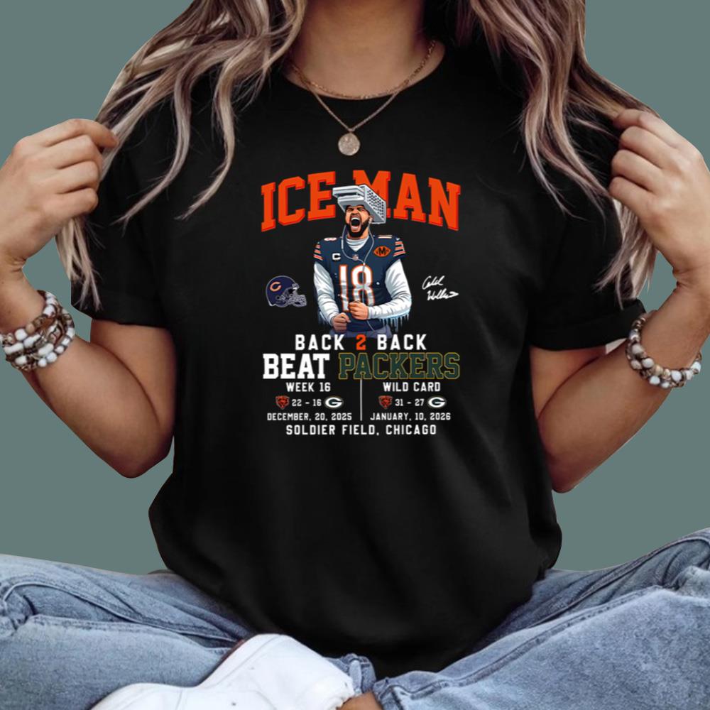 Caleb Iceman Back 2 Back Beat Packers T-Shirt