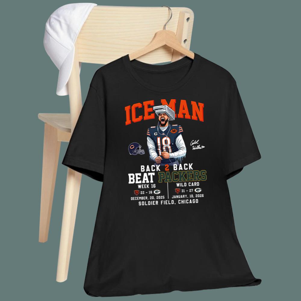 Caleb Iceman Back 2 Back Beat Packers T-Shirt