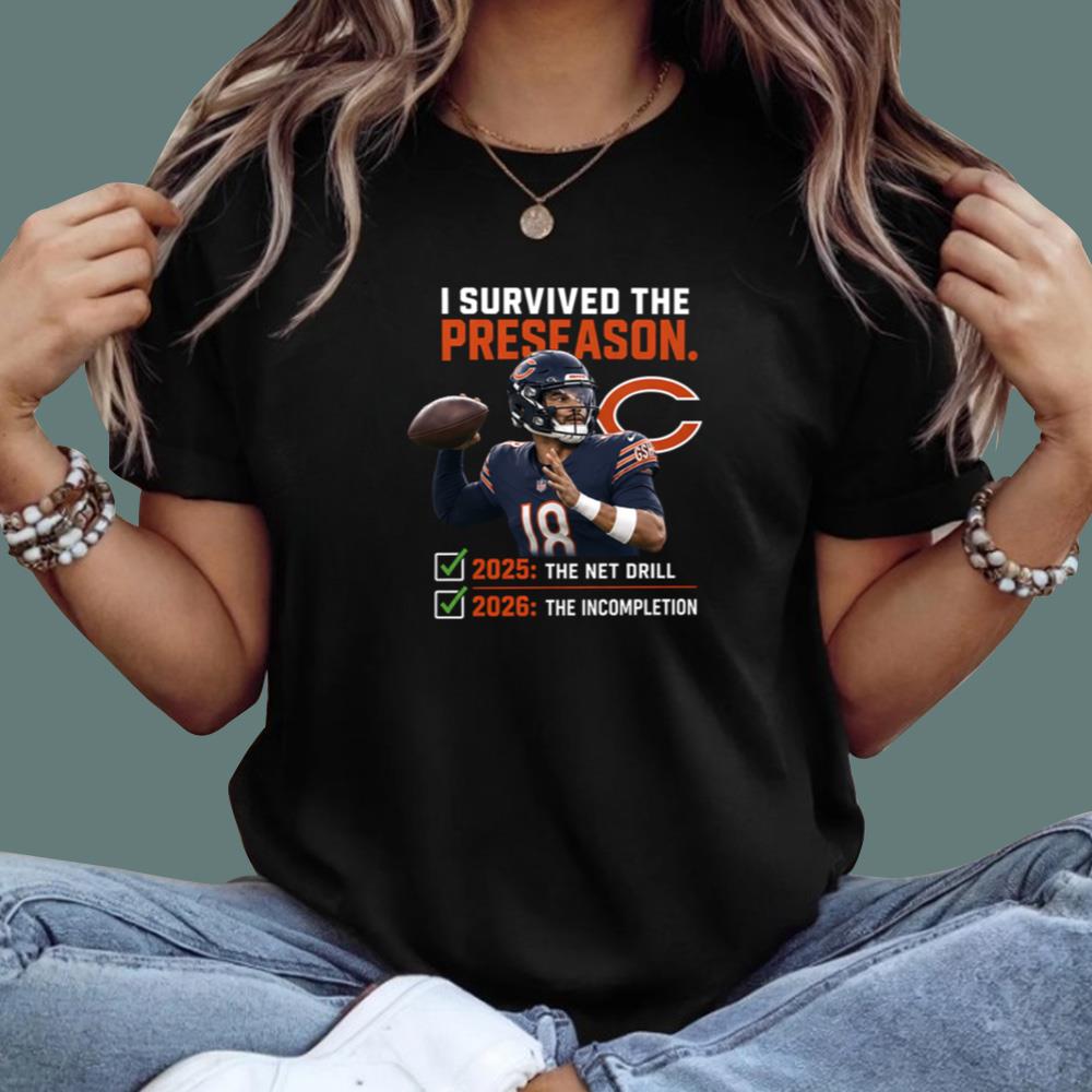 Caleb Williams I Survived The Preseason T-Shirt