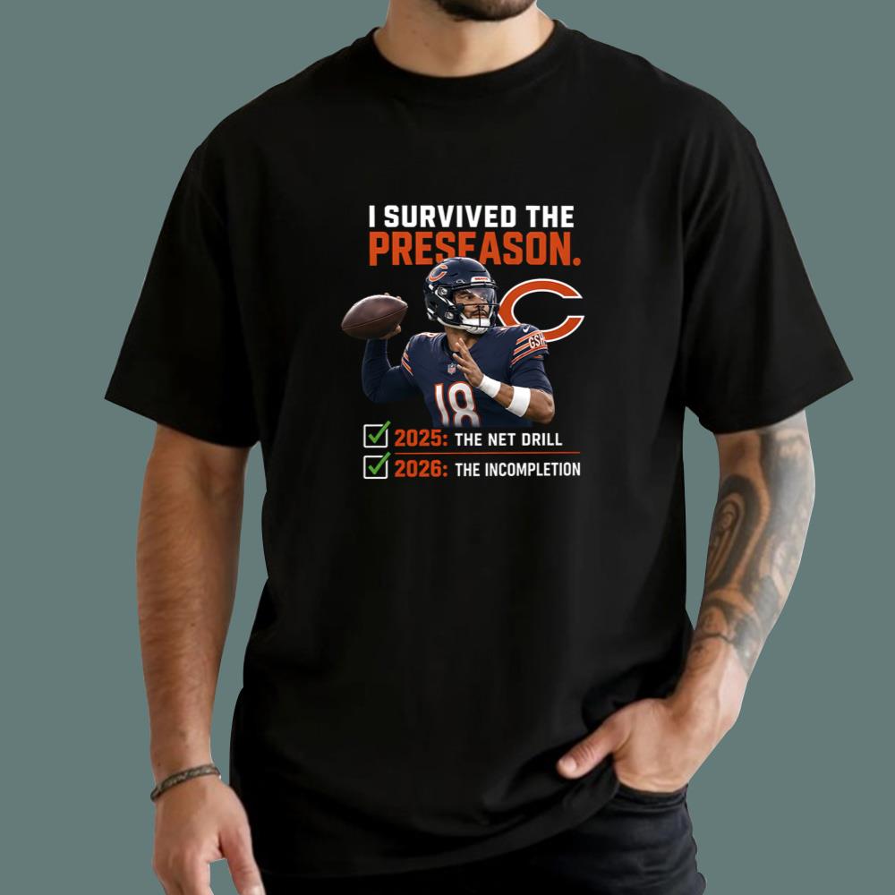 Caleb Williams I Survived The Preseason T-Shirt
