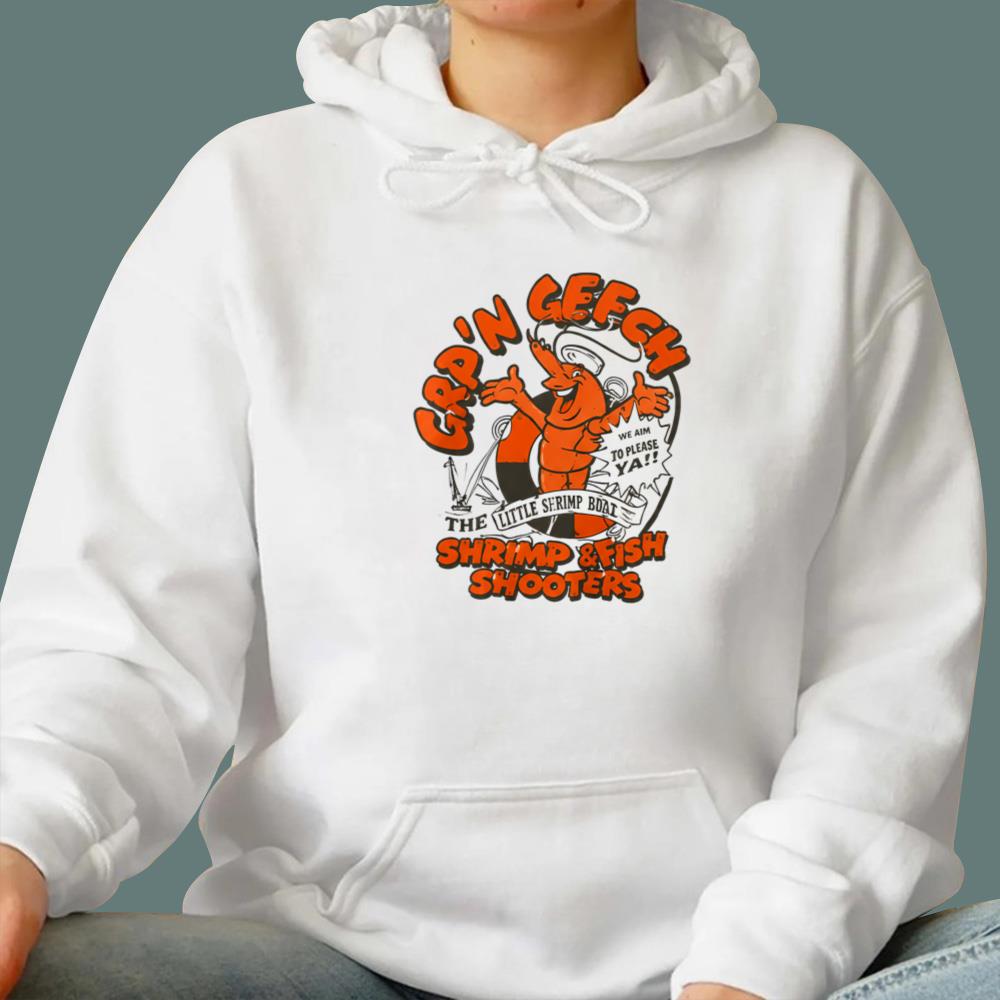 Cap’n Getch Shrimp And Fish Shooters T-Shirt