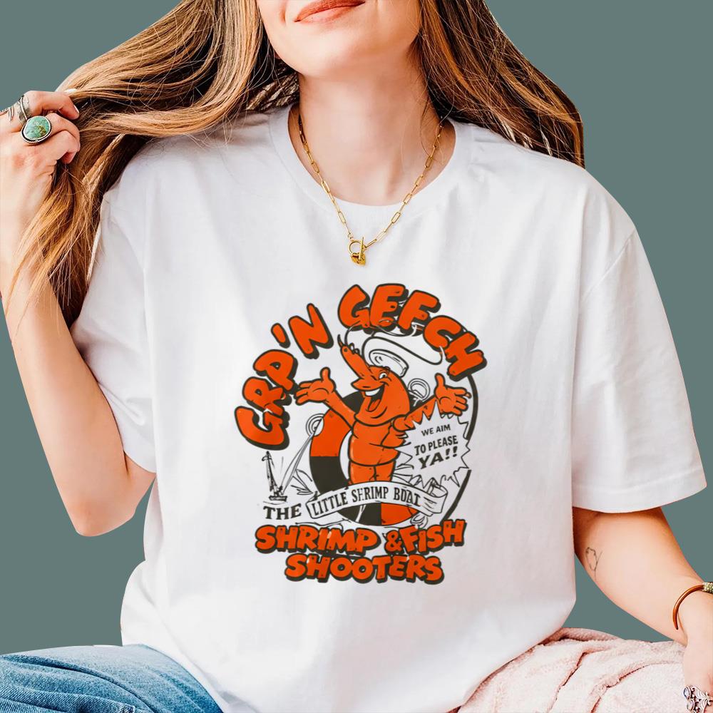 Cap’n Getch Shrimp And Fish Shooters T-Shirt