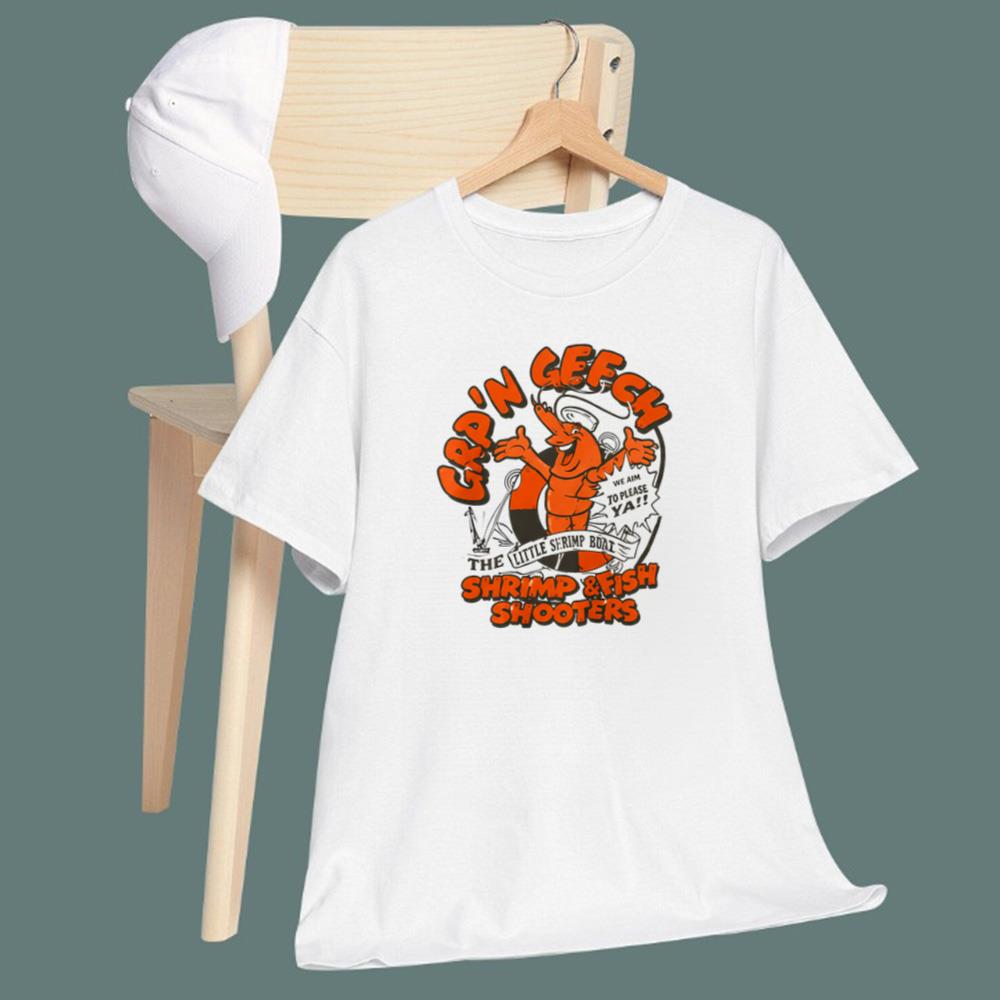 Cap’n Getch Shrimp And Fish Shooters T-Shirt