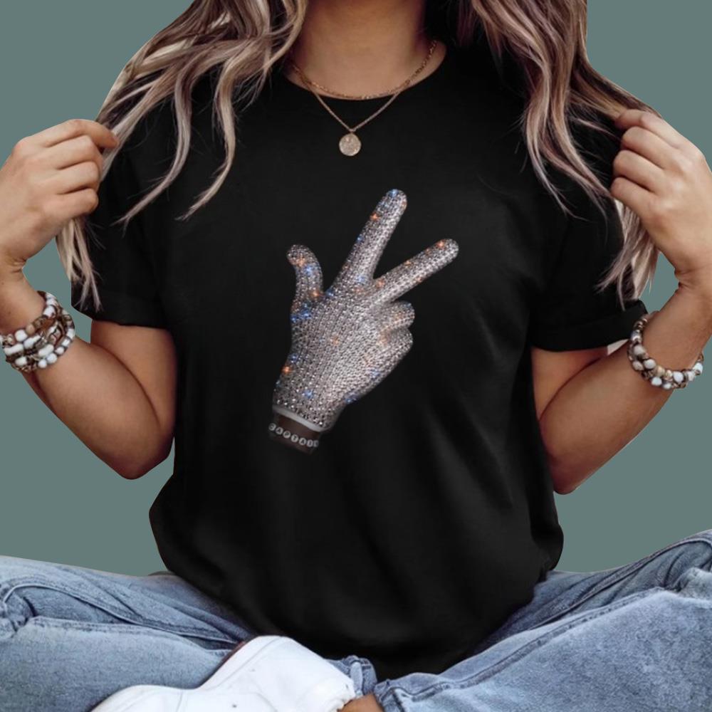 Captain Iceman Crystal Glove T-Shirt