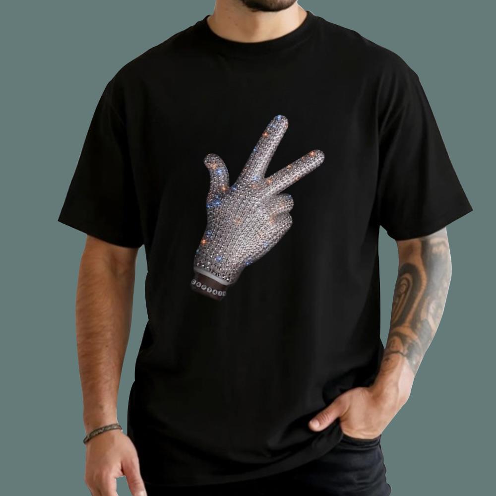 Captain Iceman Crystal Glove T-Shirt