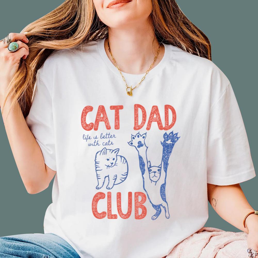 Cat Dad Club Life Is Better With Cats T-Shirt