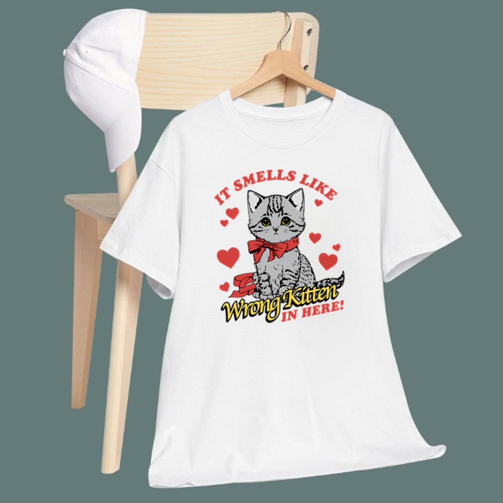 Cat It Smells Like Wrong Kitten In Here T-Shirt