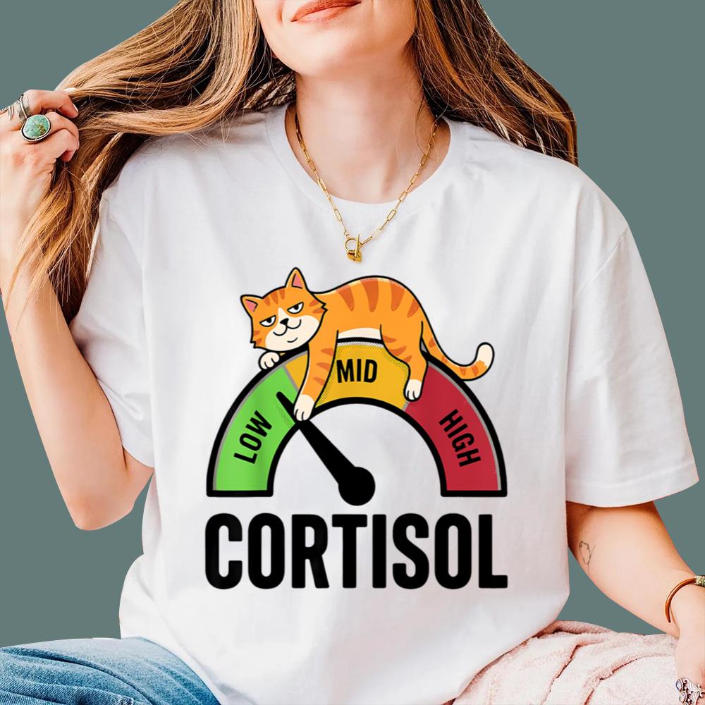 Cat Low Cortisol Level T-Shirt