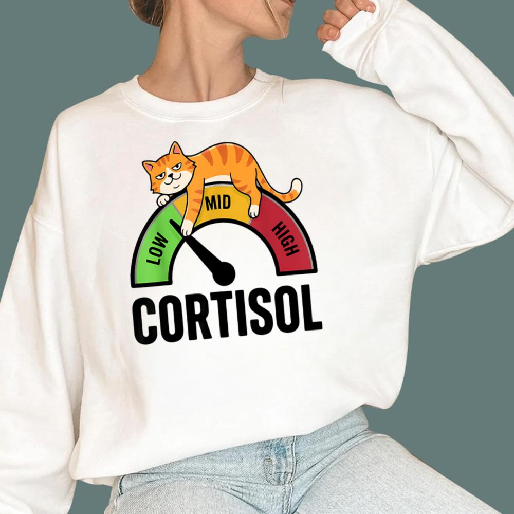 Cat Low Cortisol Level T-Shirt