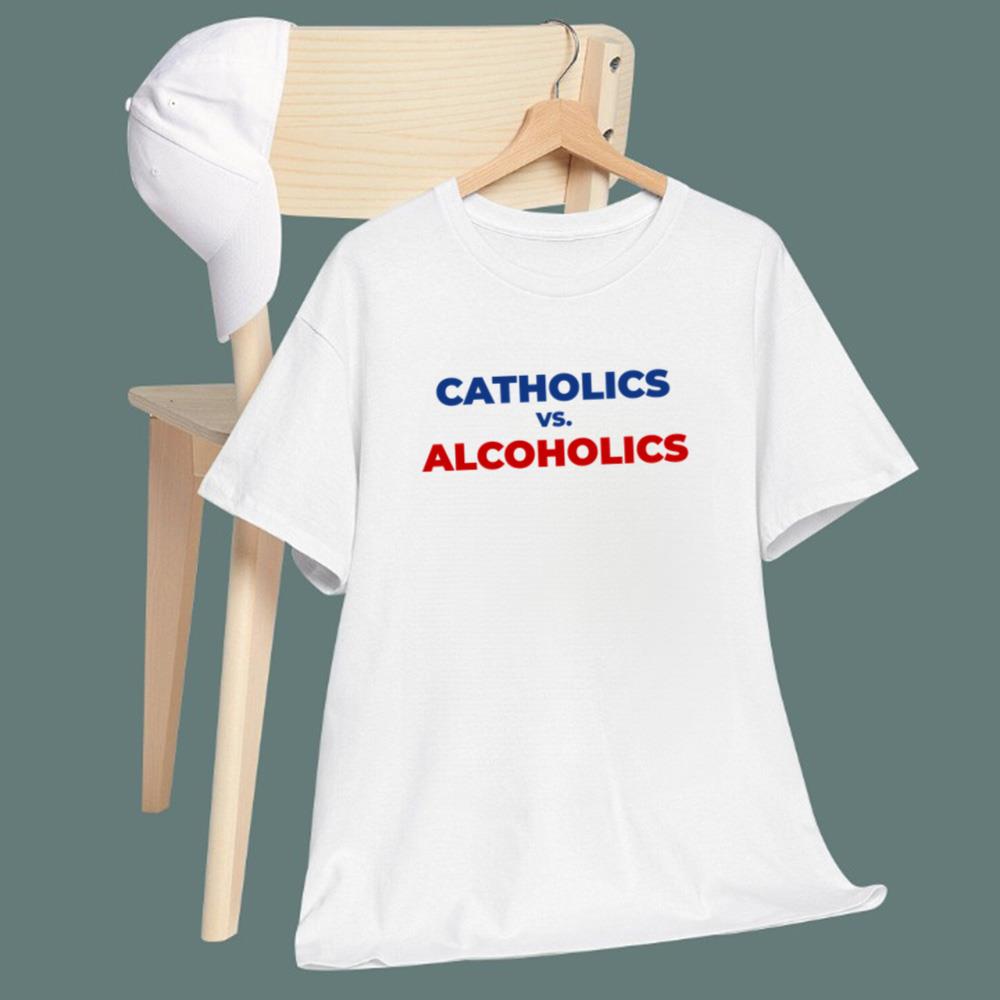 Catholics vs Alcoholics T-Shirt