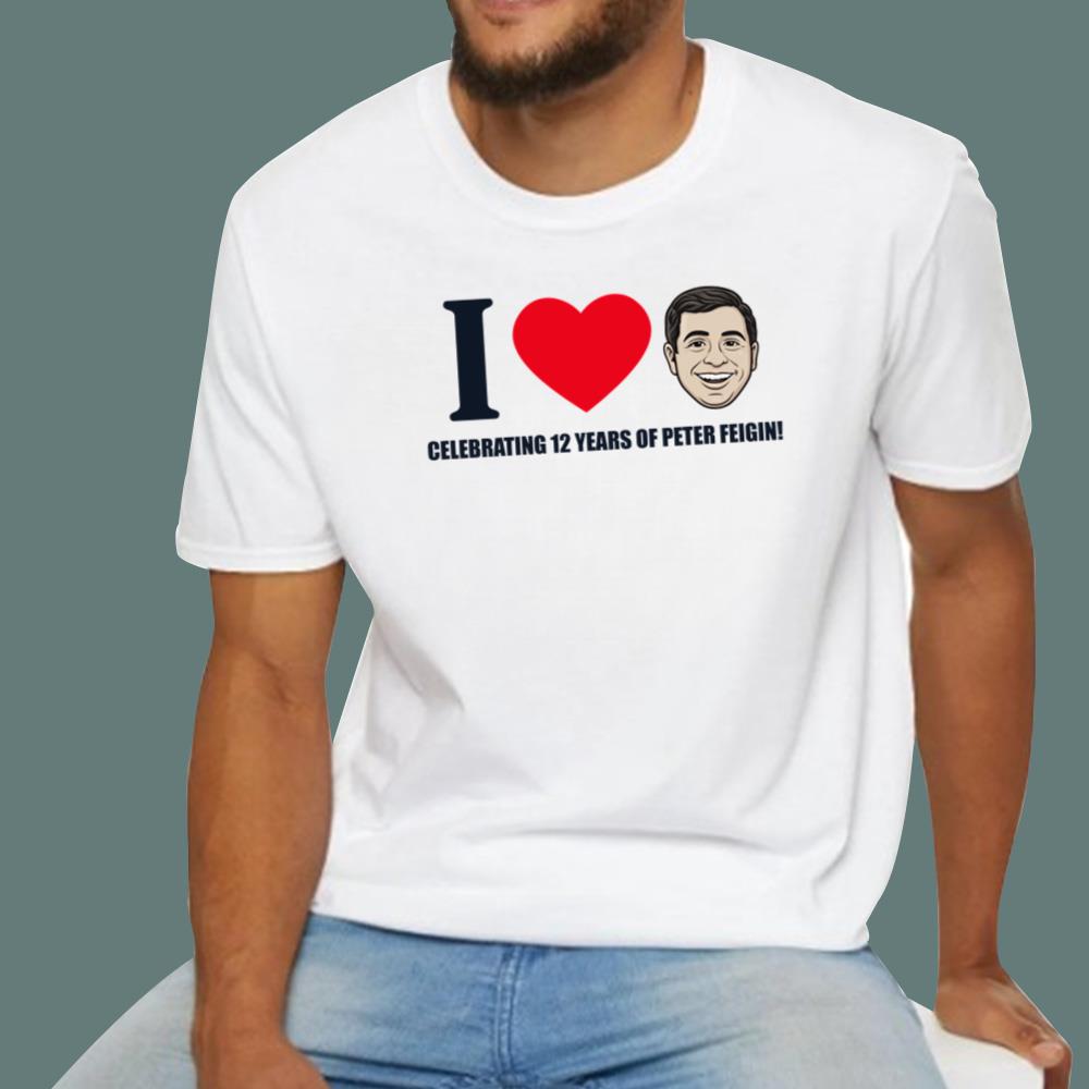 Celebrating 12 Years Of Peter Feigin T-Shirt