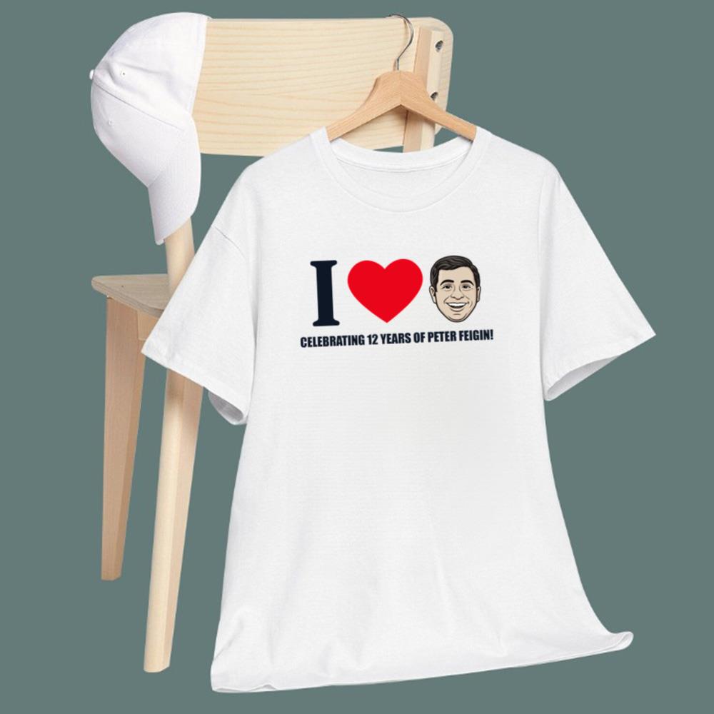 Celebrating 12 Years Of Peter Feigin T-Shirt