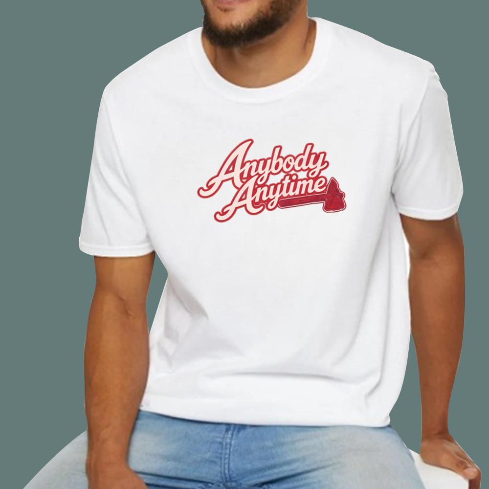 Chris Sale Braves Anybody Anytime T-Shirt