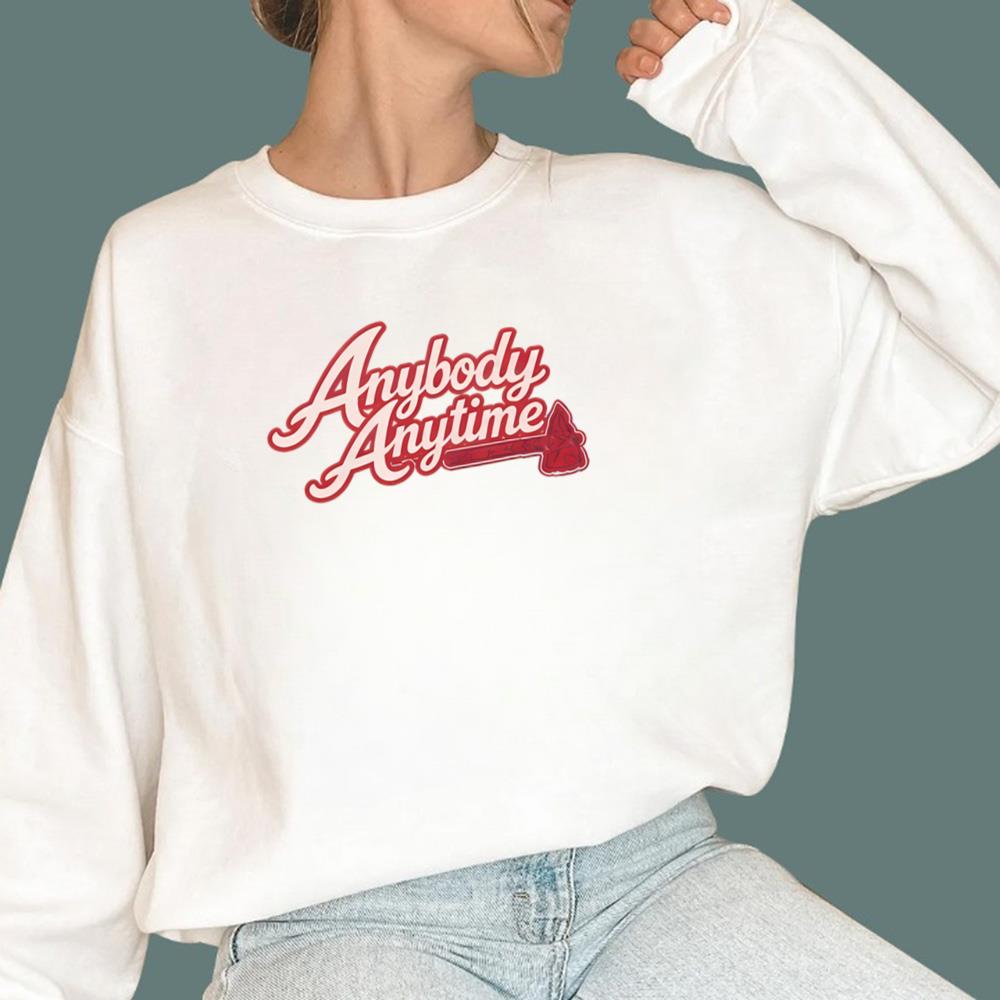 Chris Sale Braves Anybody Anytime T-Shirt