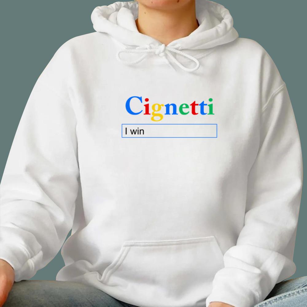 Cignetti Google Search I Win T-Shirt