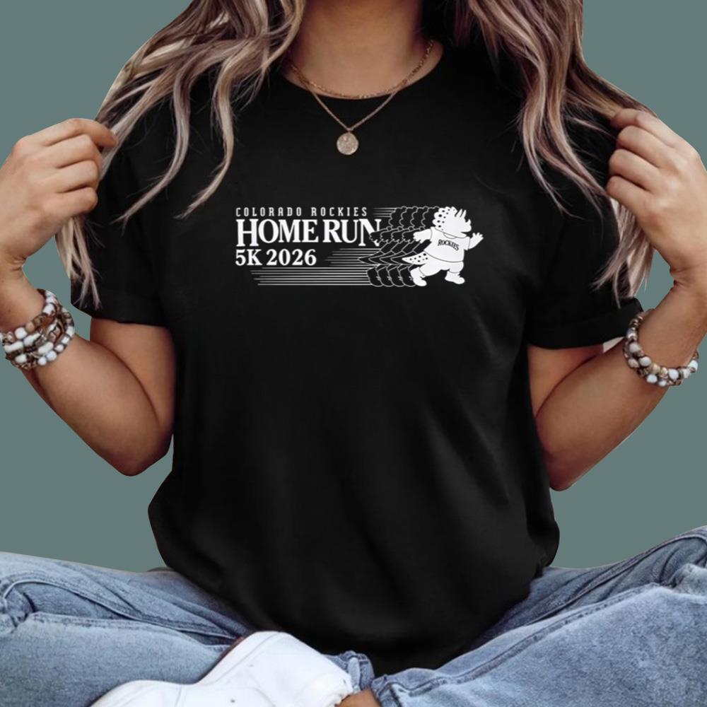 Colorado Rockies Home Run 5K 2026 T-Shirt