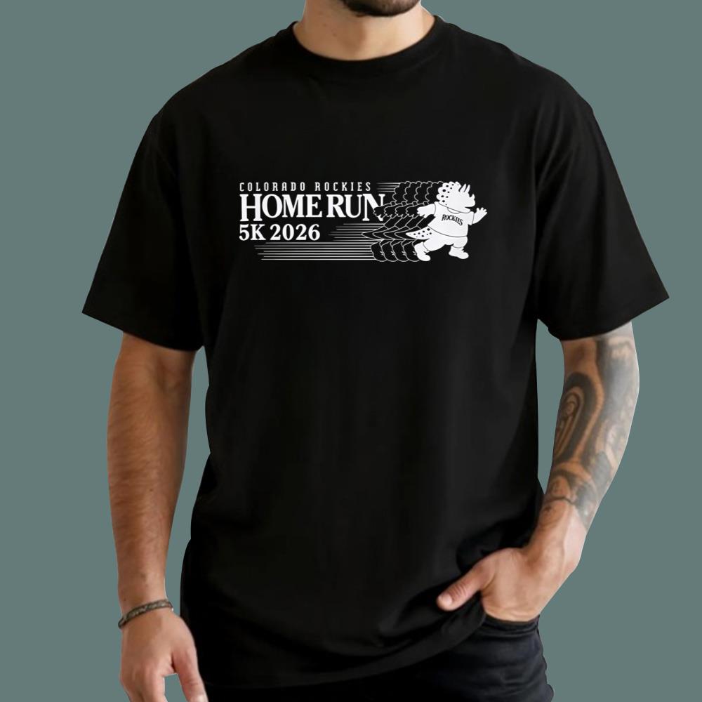 Colorado Rockies Home Run 5K 2026 T-Shirt