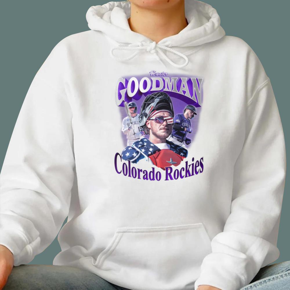 Colorado Rockies Hunter Goodman T-Shirt