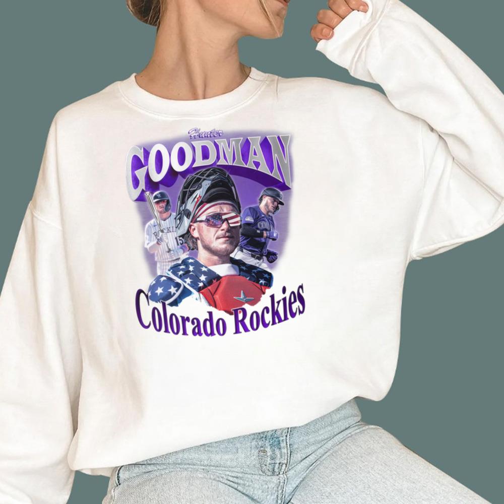 Colorado Rockies Hunter Goodman T-Shirt