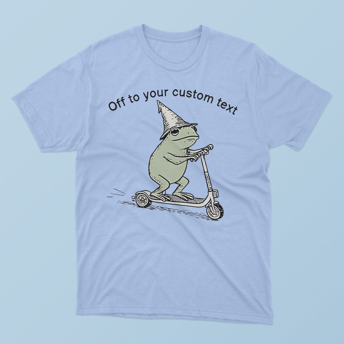 Commit Frog Off To Your Custom Text T-Shirt
