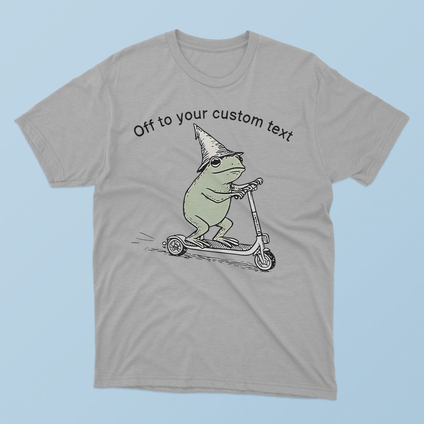 Commit Frog Off To Your Custom Text T-Shirt