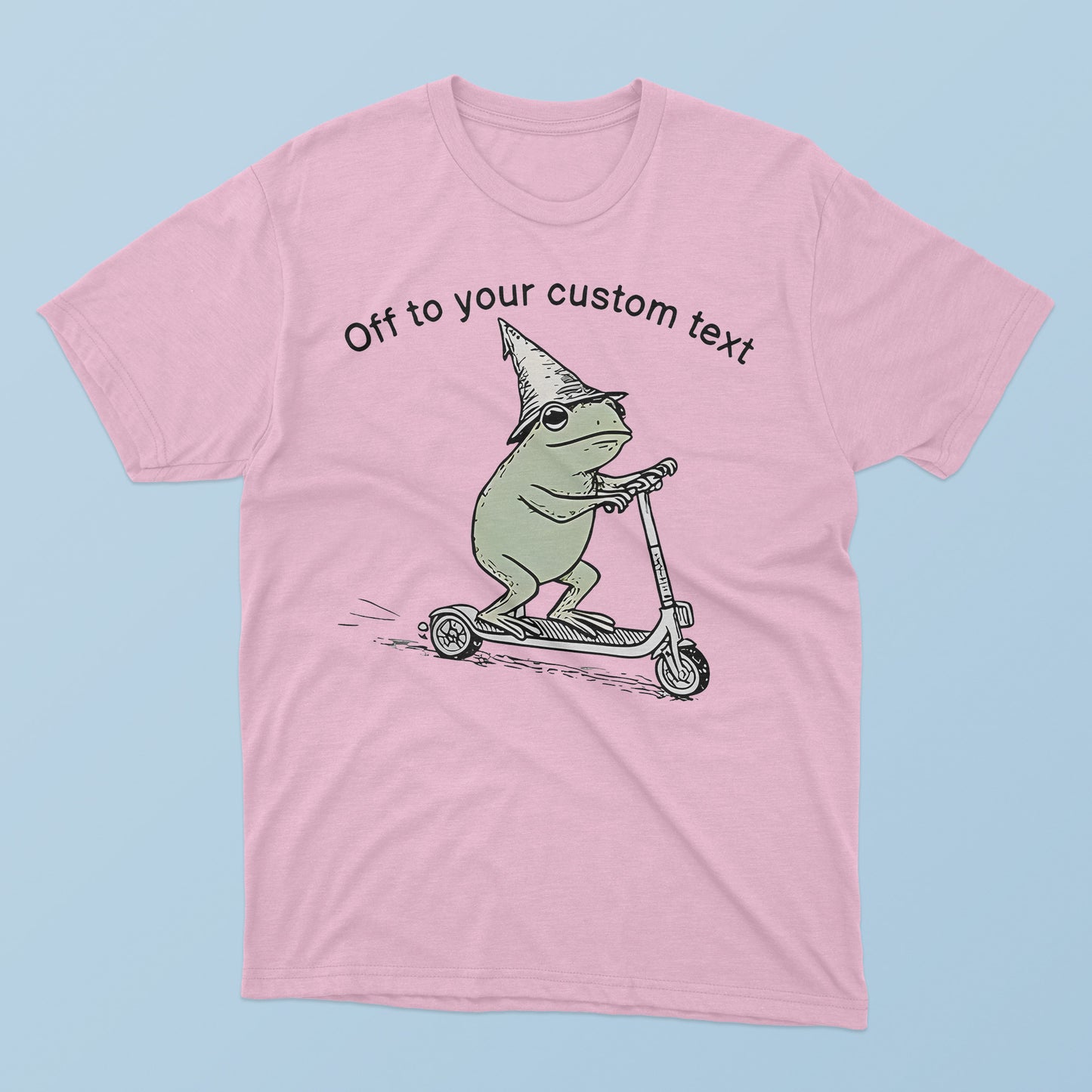 Commit Frog Off To Your Custom Text T-Shirt