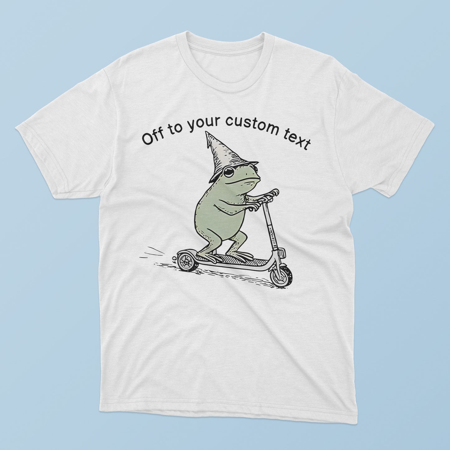 Commit Frog Off To Your Custom Text T-Shirt