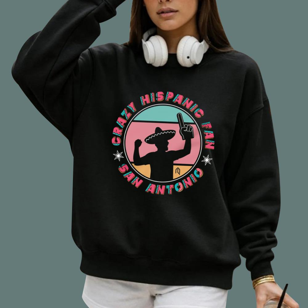 Crazy Hispanic Fan San Antonio T-Shirt