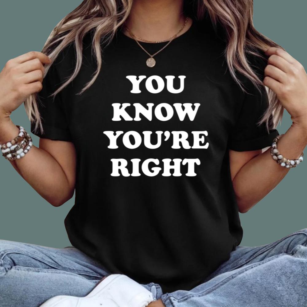 Darius Garland You Know You're Right T-Shirt - TeeDragons